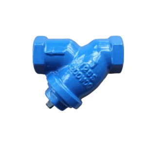 DN25 Cast Iron Ductile Iron Thread Y Strainer Y Filter Valve with BSP NPT Female Thread Connection PN10 PN16