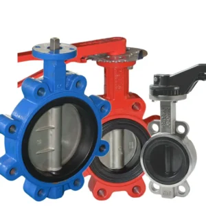 DN300 Slim Butterfly Pneumatic Valve with 800mm Extension KF AFA 12 Inch Manual and Electric Power Source