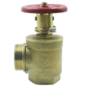 DN40 Brass Pressure Reducing Angle Valve DN50 FM UL Listed Fire Hydrant Valve American Standard Full Copper Right-angle Valve