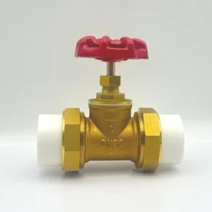 DN40 Hot Melt PPR Stop Globe Valve Brass Internal Core Valve for Water Pipeline Plumbing Fittings