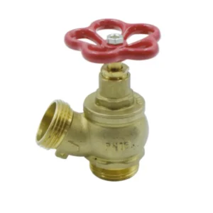 DN40 PN16 Brass Fire Hydrant Landing Valve Right Angle Fire Valve for Fire Fighting System Brass Siamese Connection