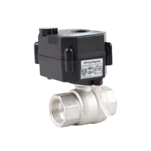 DN50 2 Inch 2 Way 12V Stainless Steel Water Flow Control On/Off Electric Motorized Actuator Ball Valve OEM XM