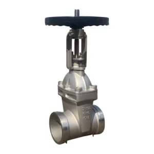 DN50-200 Stainless Steel 304/306 Water Gate Valves Soft Seal Groove Flange Manual Hydraulic Water Gate Valves