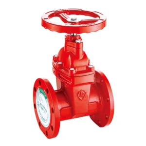 DN50 600 Ductile Iron Casting Non Rising Stem Flange Gate Valve for Water Plants Hydraulic Shutoff Oil Manual Special Features