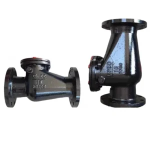 DN50 600 Standard Ductile Iron Rubber Flap Swing Flange Check Valve for High Temperature Water Electric Firefighting Equipment