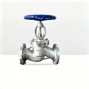DN50 DN100 CF8 Stainless Steel Flange Globe Valve PN16 Industrial Manual Control Valve High Temperature Water Stop