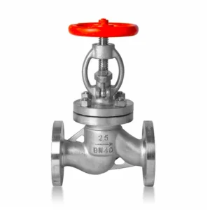 DN50 P16 High Temperature Industrial Manual Titanium GR2 Casting Globe Valve