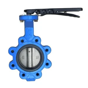 DN50~150 QT450 SS304 316 WCB Bidirectional Sealing CE Certified Manual Handle Type Clamp Wafer Butterfly Valve PTFE EPDM Soft