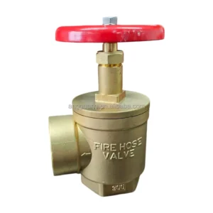 DN65 Angle Valve Brass Material Fire Hose Valve