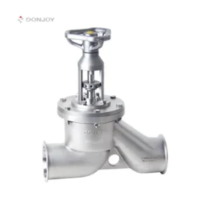 DONJOY 2.5 Inch Globe Regulator Valve Sanitary Stainless Steel Customizable OEM Support Globe Type Control Valve