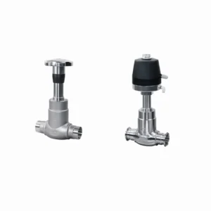 DONJOY SS316 Stainless Steel Cut off Valves 1″ Sanitary Clamped Three Way Globe Valve High Clean Shut off Valve