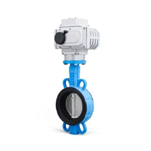 DQ Electric Motorize Cast Iron Electric Butterfly Valve Stainless Steel Explosion Proof Adjustment Electric Butterfly Valve