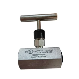 DY3-1 Hydraulic Tools Shut off Valve High Pressure 70Mpa Check Valve Manual Hydraulic Stop Valve Flow Regulation