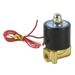 Direct Acting Brass Solenoid Valve 100% ED Continuous Working Coil Zero Leakage Threaded Electric Shutoff 3/8″ Port Air Valves