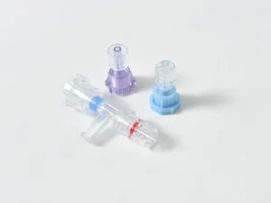 Disinfecting PC T shape Hemostasis Valve T connectors Female and Male Adapter Male Luer Rotation Female Luer Closure OEM ODM