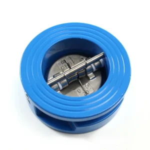 Dn50 2″ PN10 PN16 Ductile Iron Double Disc Single Way Double Check Clamp Flap Metal Check Valve