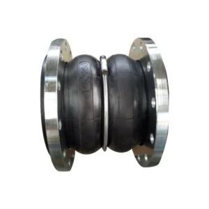 Double Ball Rubber Joint Hose Coupling High Pressure Stainless Steel Smooth Forged ISO Standard for Pipeline Expansion