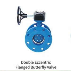 Double Eccent Flanged Butterfly Valve for Water