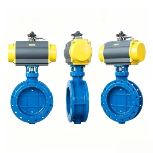 Double Eccentric Butterfly Valve Electric Manual Pneumatic Ductile Iron Soft Seal Telescopic Type OEM Available Water