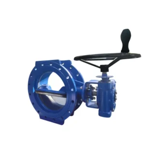Double Eccentric Large Diameter Ductile Iron Double Offset Butterfly Valve Manual Industrial Use for Gas Water Air Oil