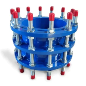 Double Flanged Loose Sleeve High Ductile Iron Water Pipe Connector Force Transfer Joint Chemical Resistant Corrosion resistant