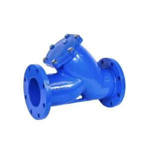 Ductile Cast Iron Flange Y Type Strainer PN16 Ductile Iron Flanged Y Strainer Filter with SS304 Screen Mesh for Water