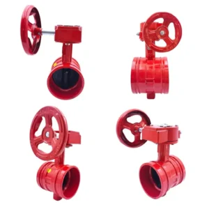 Ductile Iron Butterfly Valve for Water Fire Protection Manual General Normal Temperature DN15-DN200