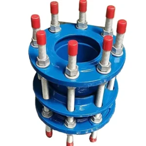 Ductile Iron Casting Double Flange Smooth Surface Plumbing Water Pipe Fitting Joint Coupling Dismantling