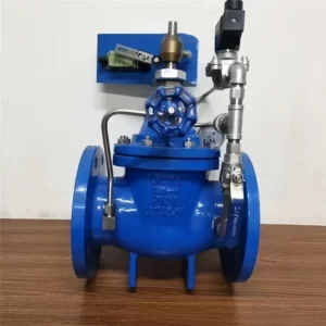 Ductile Iron Control Pressure Relief Holding Valve for Fire Fighting and Water Supply Systems Flanged Joint
