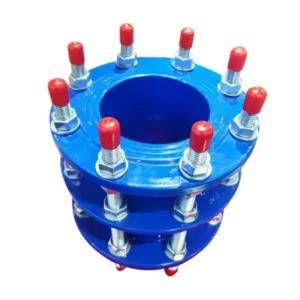 Ductile Iron High Double Flange Loose Sleeve Force Transmission Joint for Chemical Resistant Corrosion Resistant Pipeline