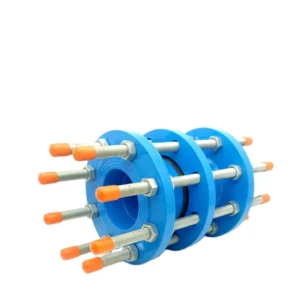 Ductile Iron High Pressure Double Flange DIN Standard Corrosion Resistant Tube Connector Coupling C2F Removable Joint Expansion