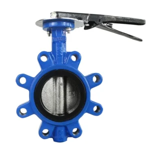 Ductile Iron Manual Butterfly Valve for Water Media General Application CE Approved BS5163 Standard Low