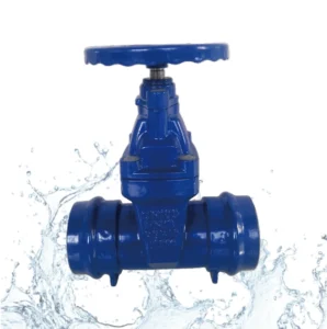 Ductile Iron Manual Push-In Gate Valve PN16 DN50-DN200 EPDM Ultra Silent Slow Close Water Residential Use