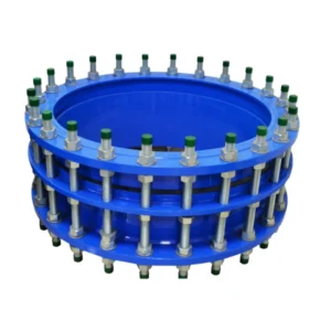 Ductile Iron Round Head Double Flange Dismantling Joint Gate Valve DN1000 Warranty for Power Industry Applications