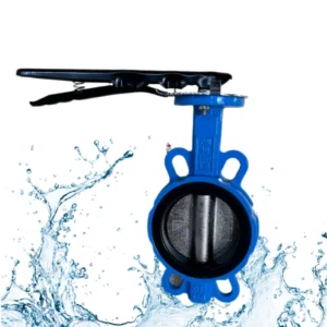 Ductile Iron Rubber Seal D71X-16 DN50 Center Butterfly Valve for Water Manual