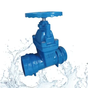 Ductile Iron Socket Gate Valve AWWA C515 PN16 DN50 DN300 EPDM Resilient Wedge Blue Epoxy Valve