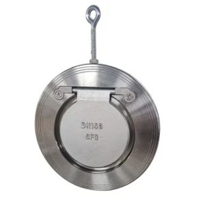 Ductile Iron Soft Seal Swing Check Valve Micro Resistance Slow Closing Butterfly Design Water Valve