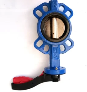 Ductile Iron Wafer Butterfly Valve with Handle Lever Operation