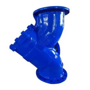 Ductile Iron Y Strainer Flanged Y type with Manual Control Gate and Stop Structure for Water Application OEM Supported