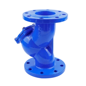 Ductile Iron Y Type Strainer Flanged End Industrial Pipeline Filter for Water Steam Oil Heating Plumbing