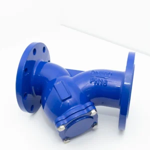 Ductile Iron Y Type Strainer PN16 Pressure Rating High Precision Filtration Corrosion Resistant for Water