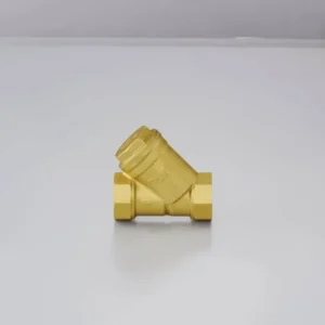 DunYun Manual HPb 59-1 Brass Y Strainer Valve Filter Medium Temperature Resistant Plug Structure Designed for Water Media Model