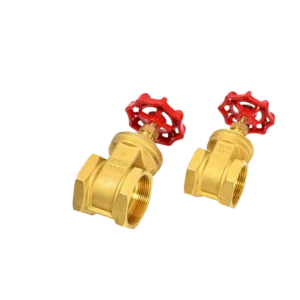 Durable Manual Rotary Gate Valve Threaded Brass Gate Valve Precision Brass Gate Valve