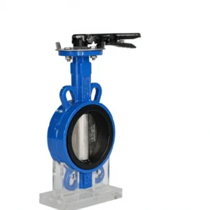 EPDM Seal Ductile Iron Manual PN16 Wafer Valve DN50-DN1000 Water Treatment Butterfly Valve