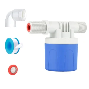 Easy Install 1/2″ Fully Automatic Water Level Control Float Valve Water Level Controller for Water Tank Tower Pool