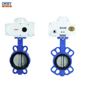 Eccentric Flange Double Eccentric Butterfly Valve Gas Pressure Reducing Valve for Water With Electric Actuator Valves