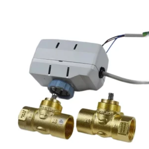 Electric 2-Way Globe Valve DN15-DN25 Shut-off Structure