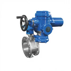 Electric Actuated Stainless Steel Flanged Butterfly Valve