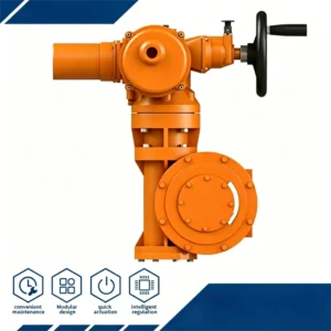 Electric Actuator Position Indication Manual Operation Manual Override Handwheel Unlockable Manual Operation Industrial Use
