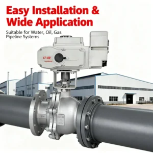 Electric Ball Valve Electric Actuator Ball Valve Stainless Steel 2-inch Directional Valve Water Automation